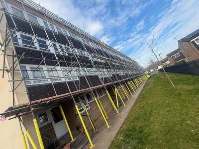 Scaffolding project by Scafftech Scaffolding (UK) Ltd