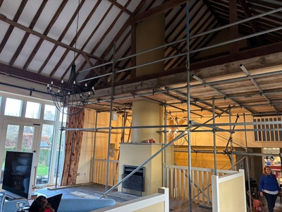 Scaffolding project by Scafftech Scaffolding (UK) Ltd