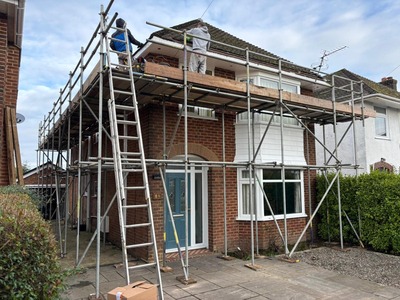 Scaffolding project by Scafftech Scaffolding (UK) Ltd