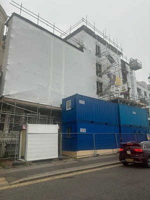 Scaffolding project by Scafftech Scaffolding (UK) Ltd