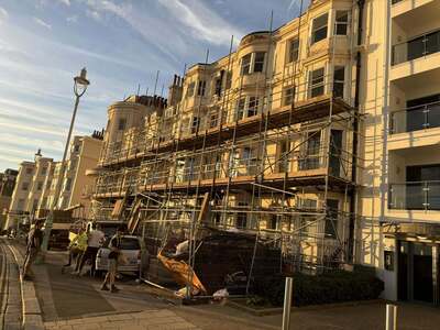 Scaffolding project by Scafftech Scaffolding (UK) Ltd