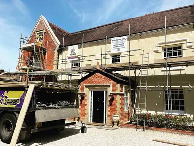 Scaffolding project by Scafftech Scaffolding (UK) Ltd