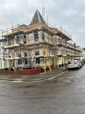 Scaffolding project by Scafftech Scaffolding (UK) Ltd